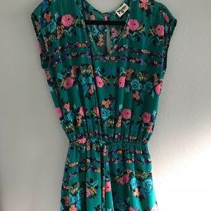 Show me your mumu floral romper